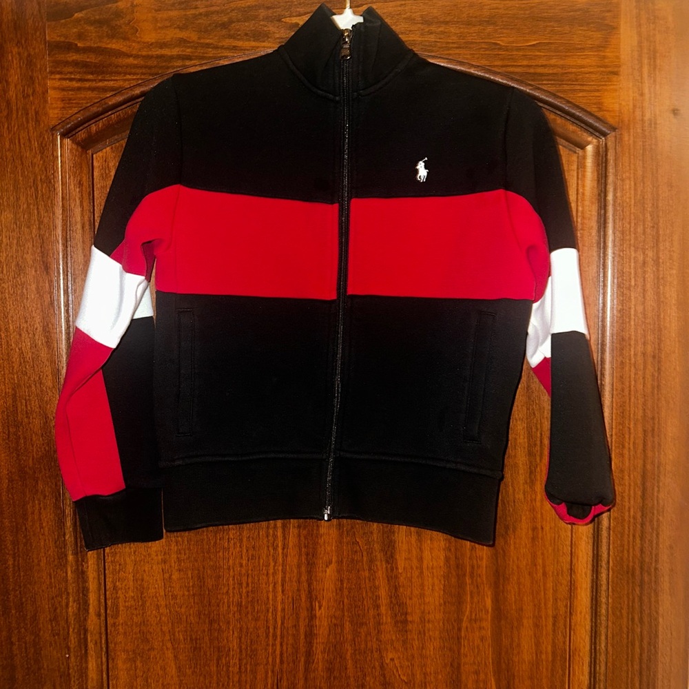Boys Polo zip up worn once
